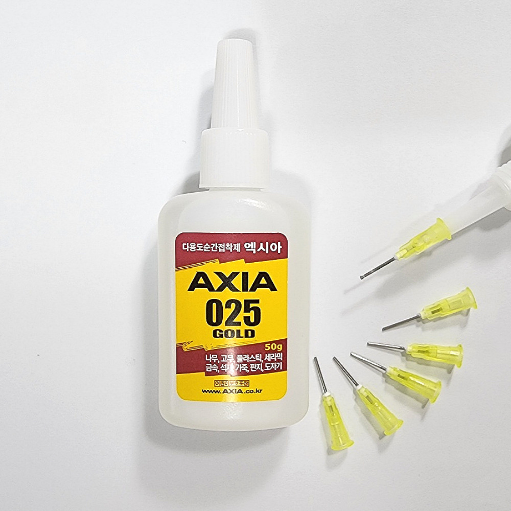 집에다드림 엑시아025 50g+노즐5개 증정 다목적 다용도 강력 순간 접착제 본드 5,400원