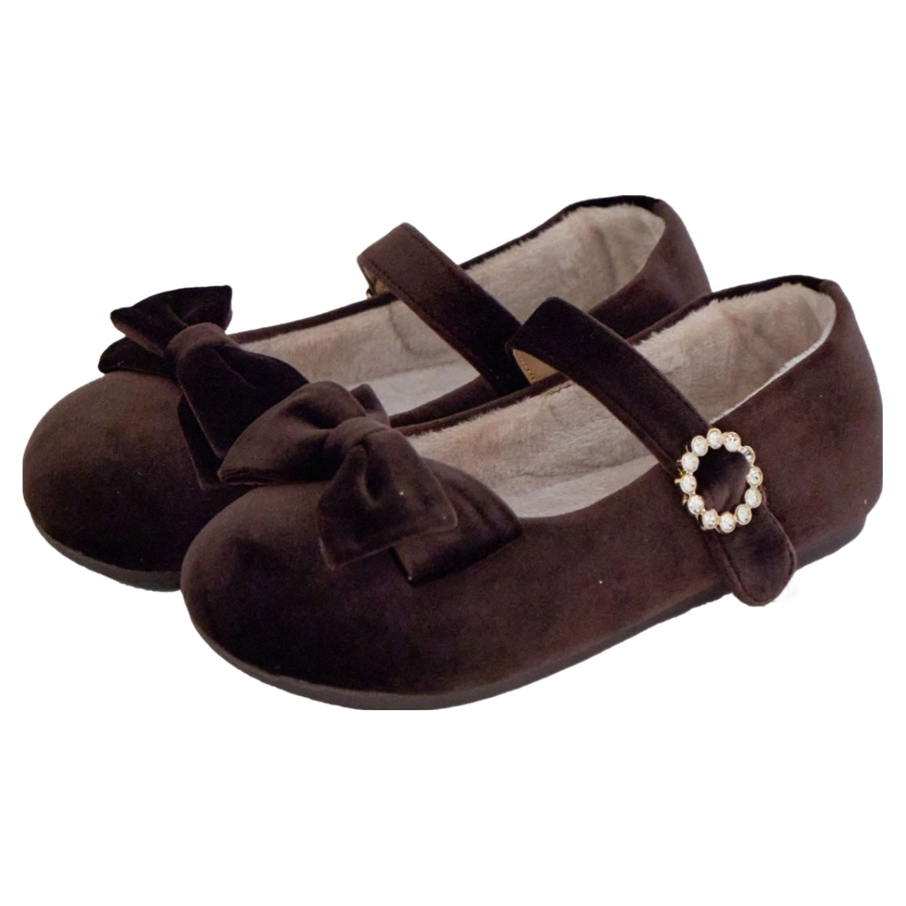 발소리 베이비잼 조이벨벳 플랫슈즈 38,090원