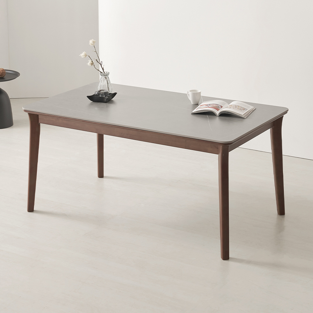 라로퍼니처 레스트 1400 포세린 통 세라믹 패밀리 4인 낮은 식탁 세트 184,000원