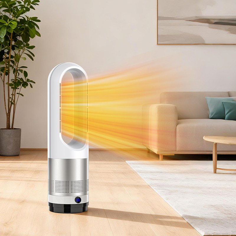 LANGDOO 가정용 온풍기 무염 PTC 전기히터 히터 10단계 풍속 3단 스마트 온도조절 80도 자동회전 전기온풍기 1등급 절전형 전기난로 79,300원