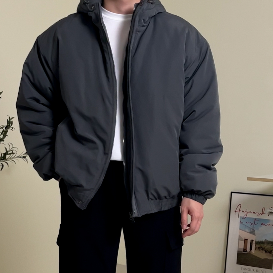 (후드,카라)레오드 겨울 패딩 남여공용 점퍼 빅사이즈 자켓 69,900원