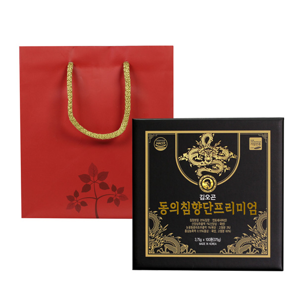 김오곤의 동의침향단 프리미엄 고함량 침향단, 고품격 선물, 침향단 100환 + 선물용 쇼핑백 증정 33,900원