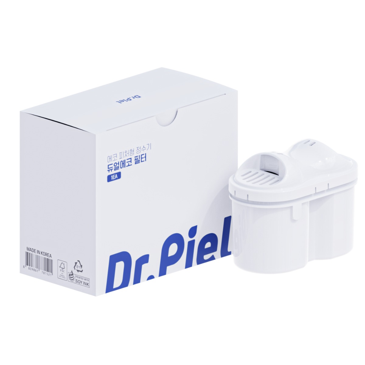 닥터피엘 에코 피처형 정수기 리필 필터 세트 (필터 3개입 / 12개월), 단일상품 35,810원