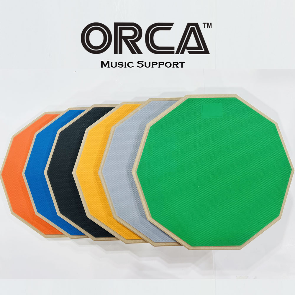 오르카 드럼 연습 패드 약30cm (12인치) ORCA Drum Practice Pad OC-DP01, 1개, 그레이 16,900원