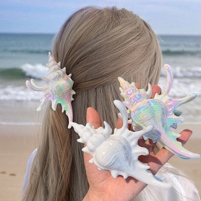 ZMBIRD 소라 모양 올림머리 헤어 집게핀 2종세트 N531 9,800원