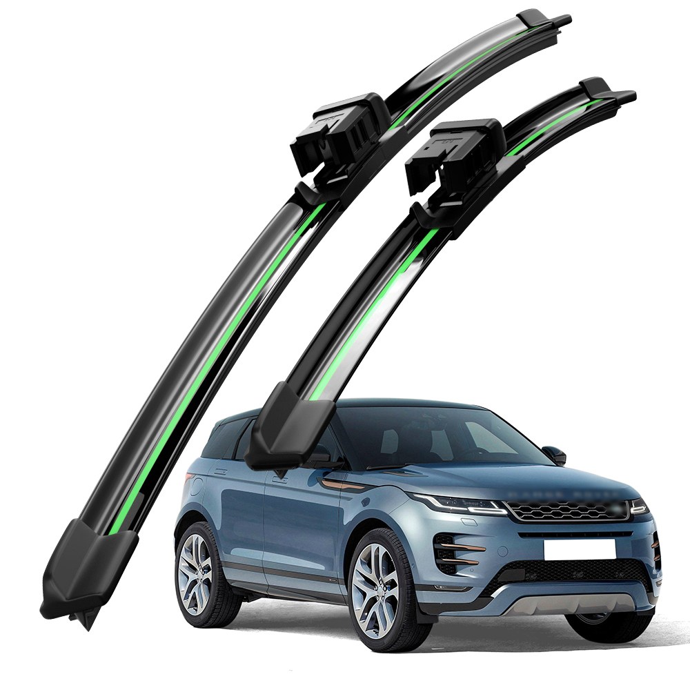 호환 랜드로버 레인지로버 이보크/올 뉴 레인지로버 이보크(L551)2018-2025 와이퍼 초발수 저소음 자국 없음 전면 와이퍼 블레이드 2종 세트, 레인지로버 이보크/올뉴 레인지로버 이보크 18-25 28,600원