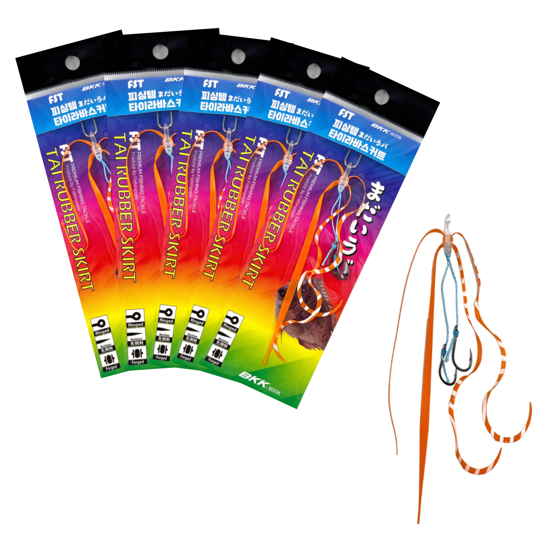 FST 돔킹 참돔 타이라바 스커트 자작채비 낚시 바늘 채비 스커트훅 유동식 5개입, D1오렌지&오렌지Z컬 9,200원