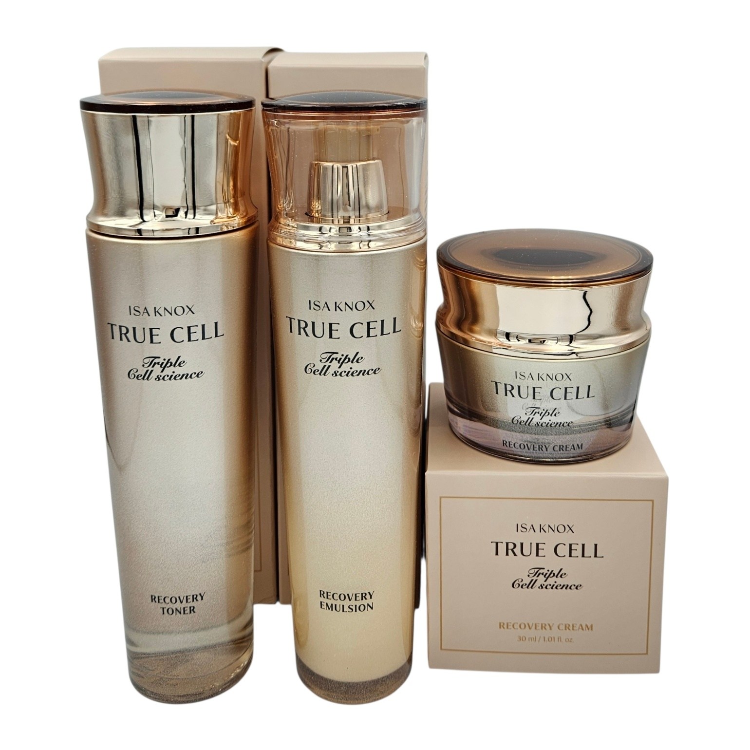 이자녹스 트리플 트루 셀 리커버리 3종 세트 토너 에멀전 크림 라하 트루셀 최신상, 1세트 52,420원
