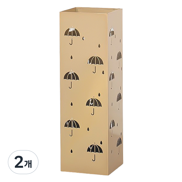 블럭마트 북유럽 우산보관함, 골드, 2개 44,250원