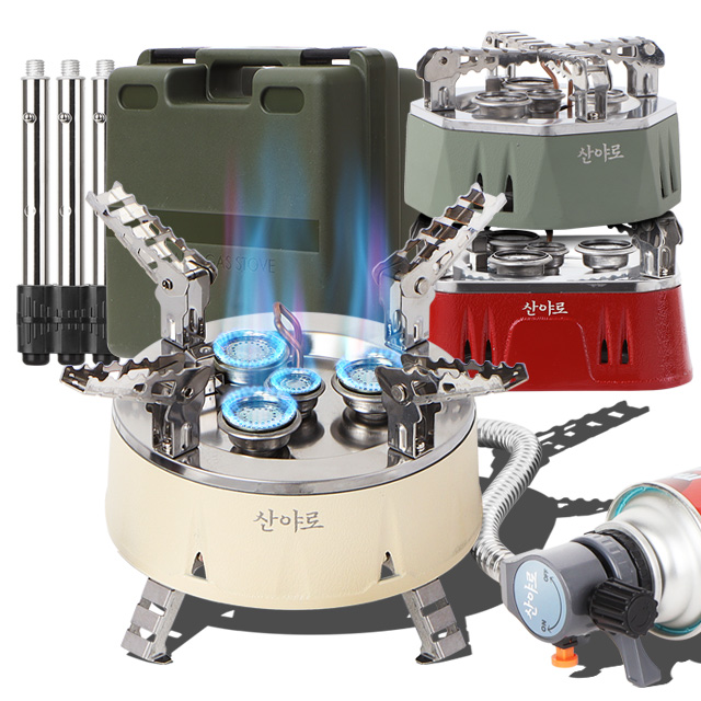 [나사] 휴대용가스버너 캠핑스토브 강염 그리들 미니 9,900원