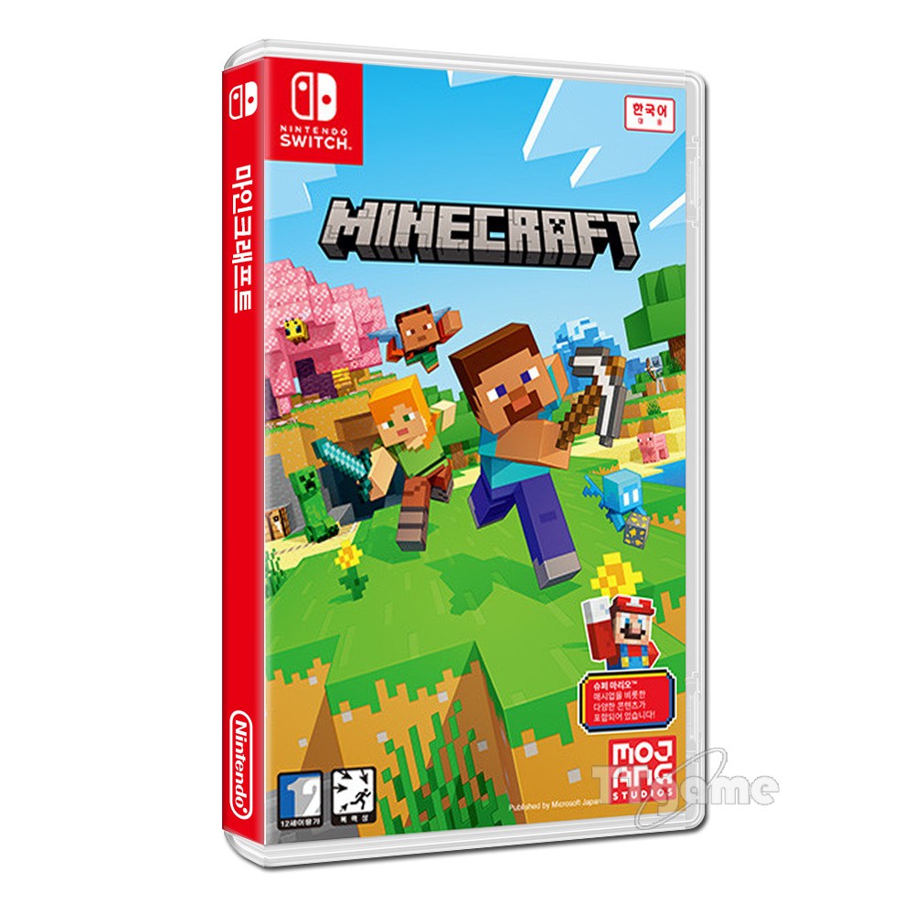 닌텐도 스위치 마인크래프트 정품 최대4인용 38,500원