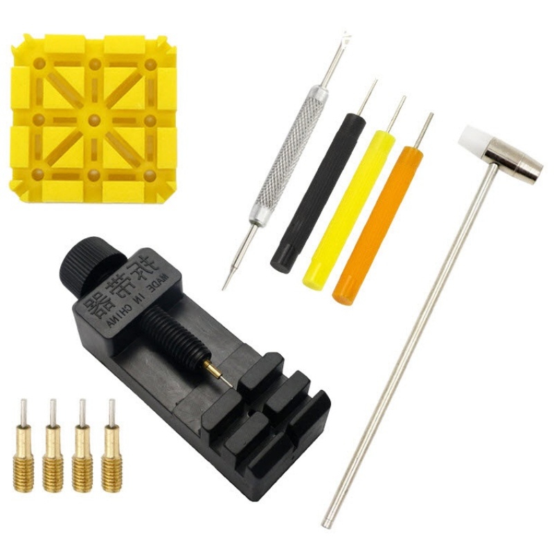 고트 메탈 시계줄 교체 공구 수리세트, 에센셜 8종 8,400원