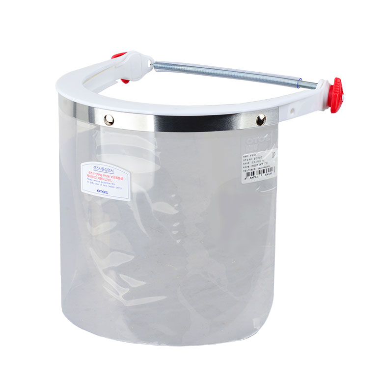 오토스 보안면 투명 안전모부착형 스프링 F-63A 9,100원