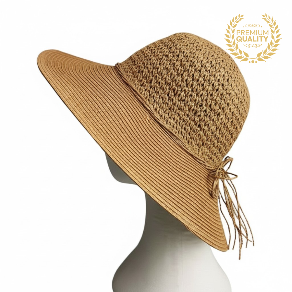 여성 라피아 밀짚모자 와이드챙 플로피햇 여름모자 24,800원