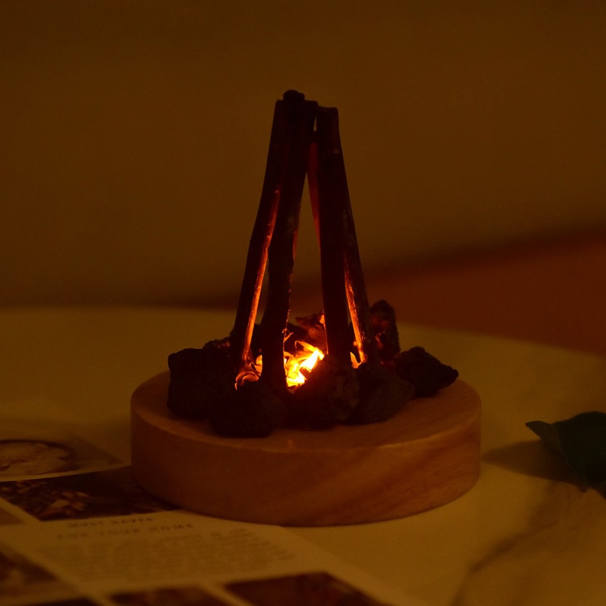 쁘띠끄 불멍감성 타닥타닥 모닥불 불타는 장작 불멍무드등 26,900원