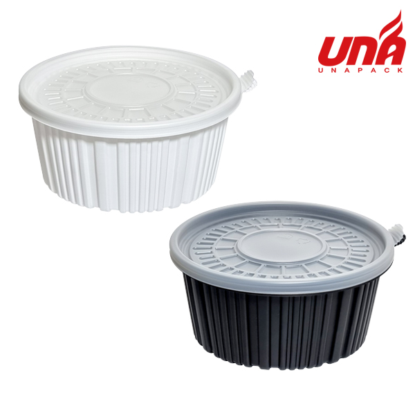 고밀폐 화이트 220파이 중 100개 세트 감자탕용기 대한민국 배달용기 1등 유나팩 오늘간데이 45,990원