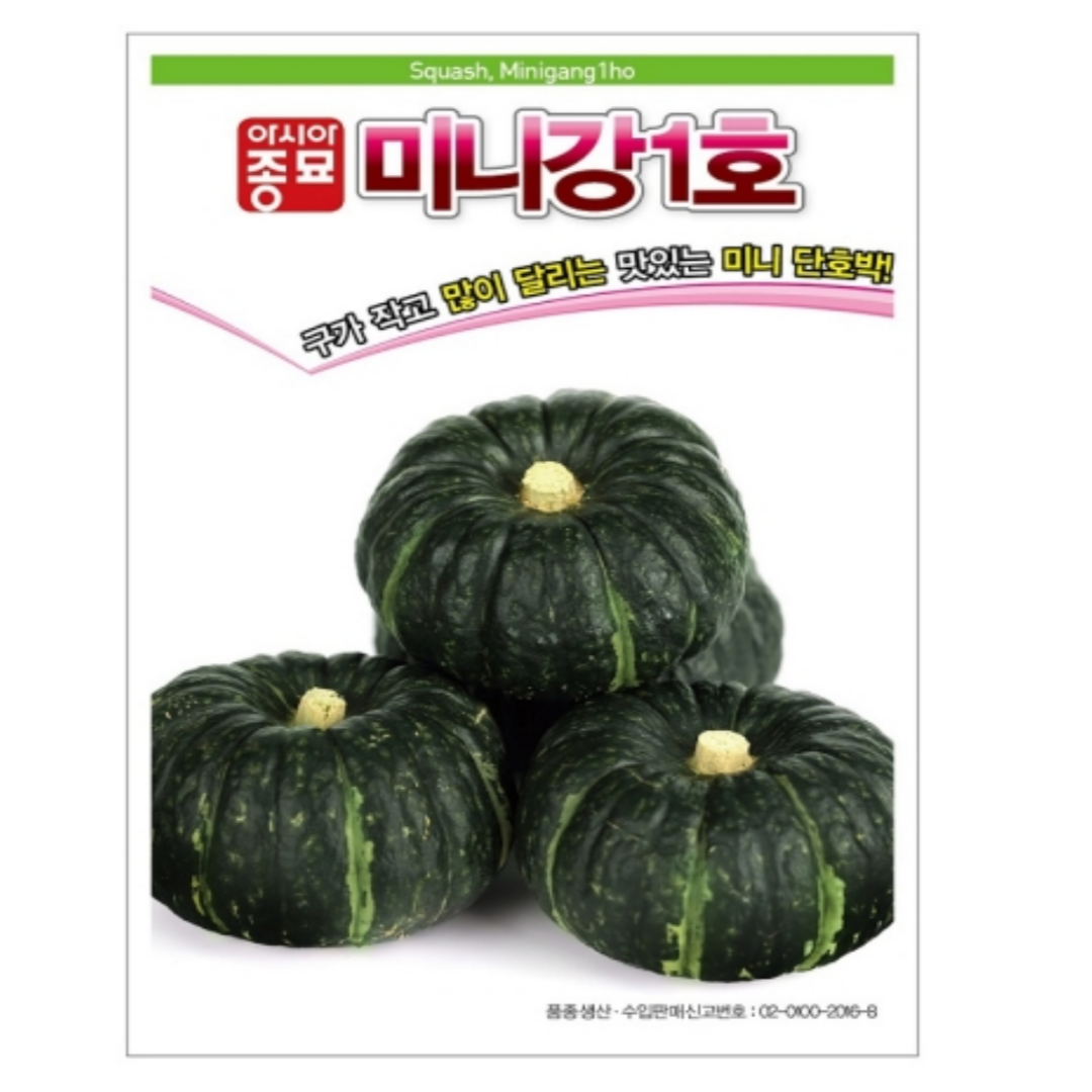 미니강1호 미니단호박씨앗 1000립 500,000원