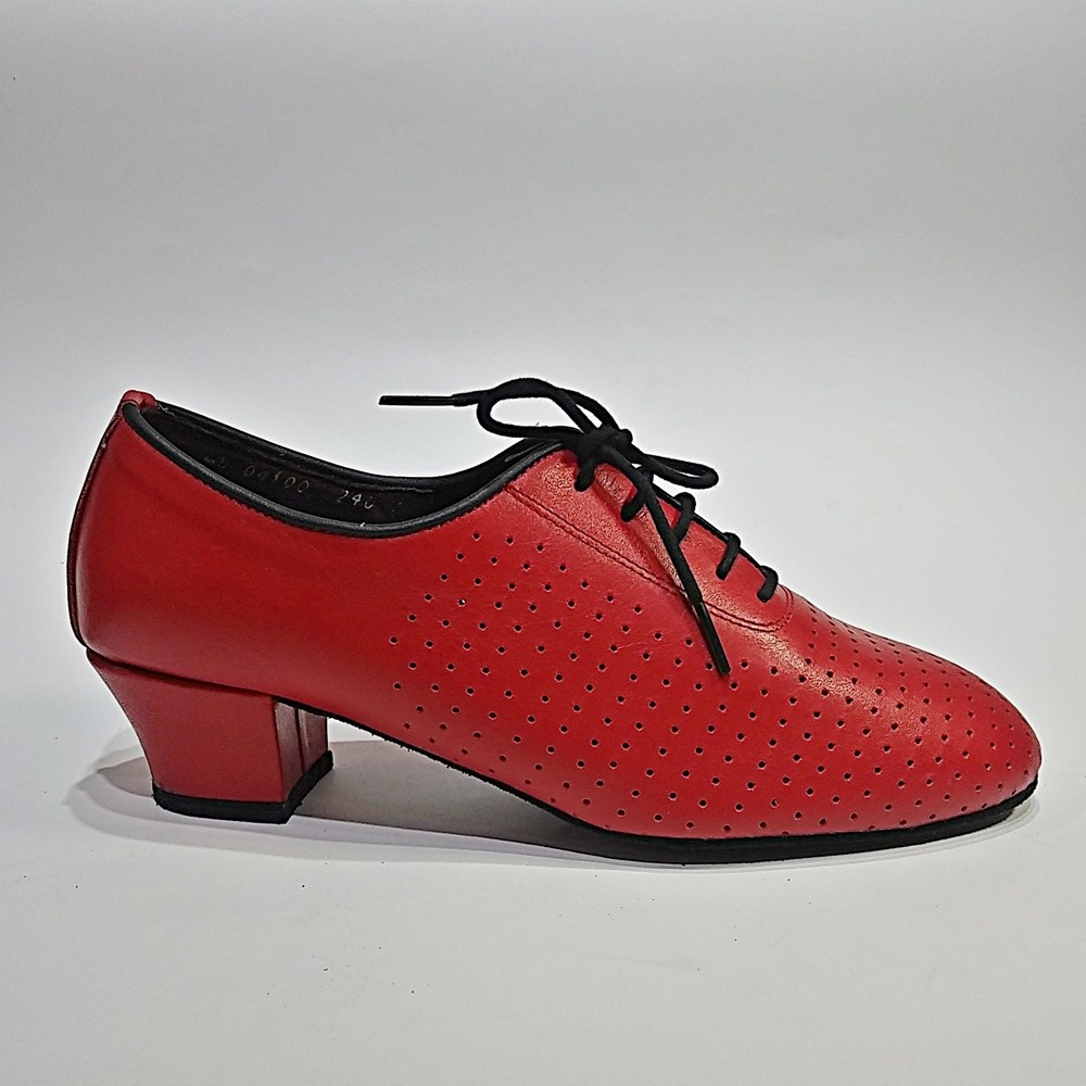 댄스화 DZ4100 연습용 국내제작 수제화 무료배송 발이편한댄스화, 235, 레드 79,000원