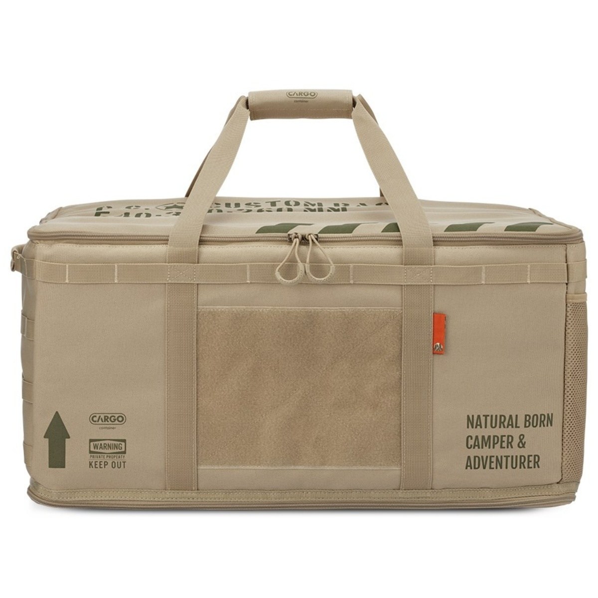 카고컨테이너 커스텀백 L 캠핑가방 다용도 이소가스가방 부탄가스 수납 멀티백, 베이지, 1개 69,000원