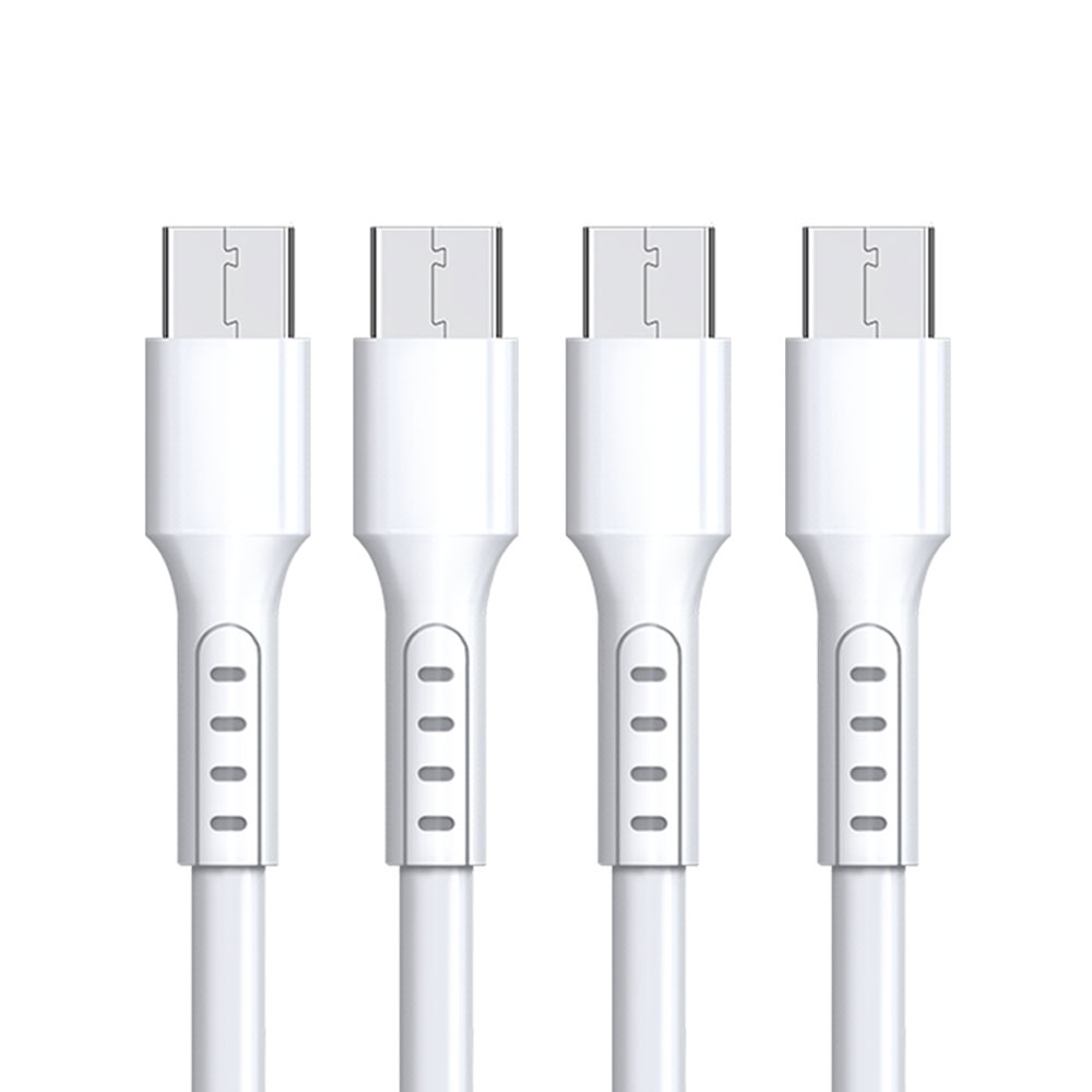 스윗홈 C타입 베이직 고속 충전 케이블 4p, 화이트, 1m, 4개 4,830원