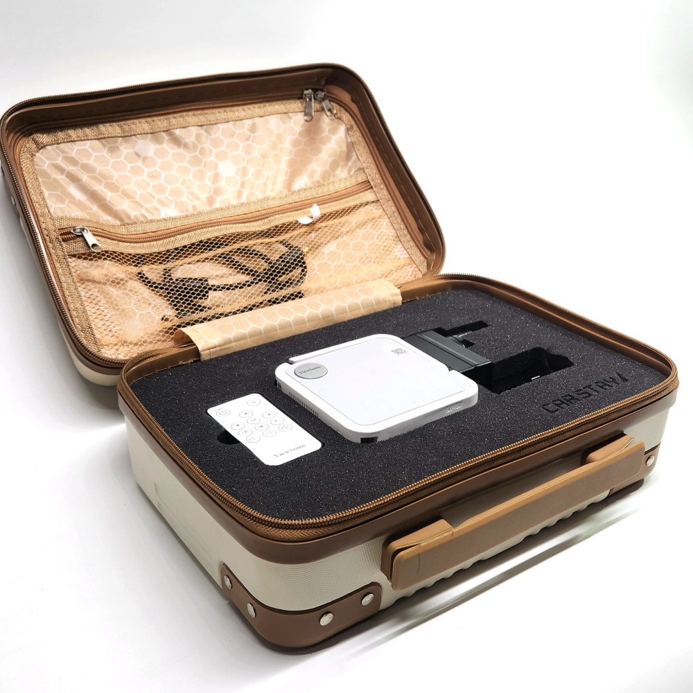 [오늘출발] 플렉스빔 M1 뷰소닉 전용 하드 케이스 미니 빔프로젝터 이동식 보관 커버 거치대 보호 가방 46,900원