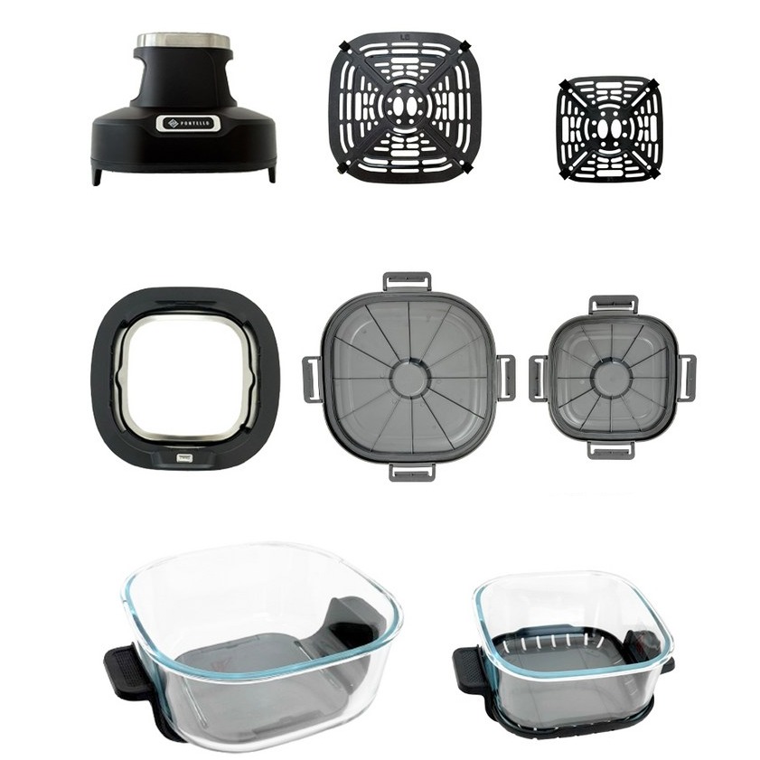 폰텔로 크리스피 에어프라이어, 블랙, PT1001-A 198,000원