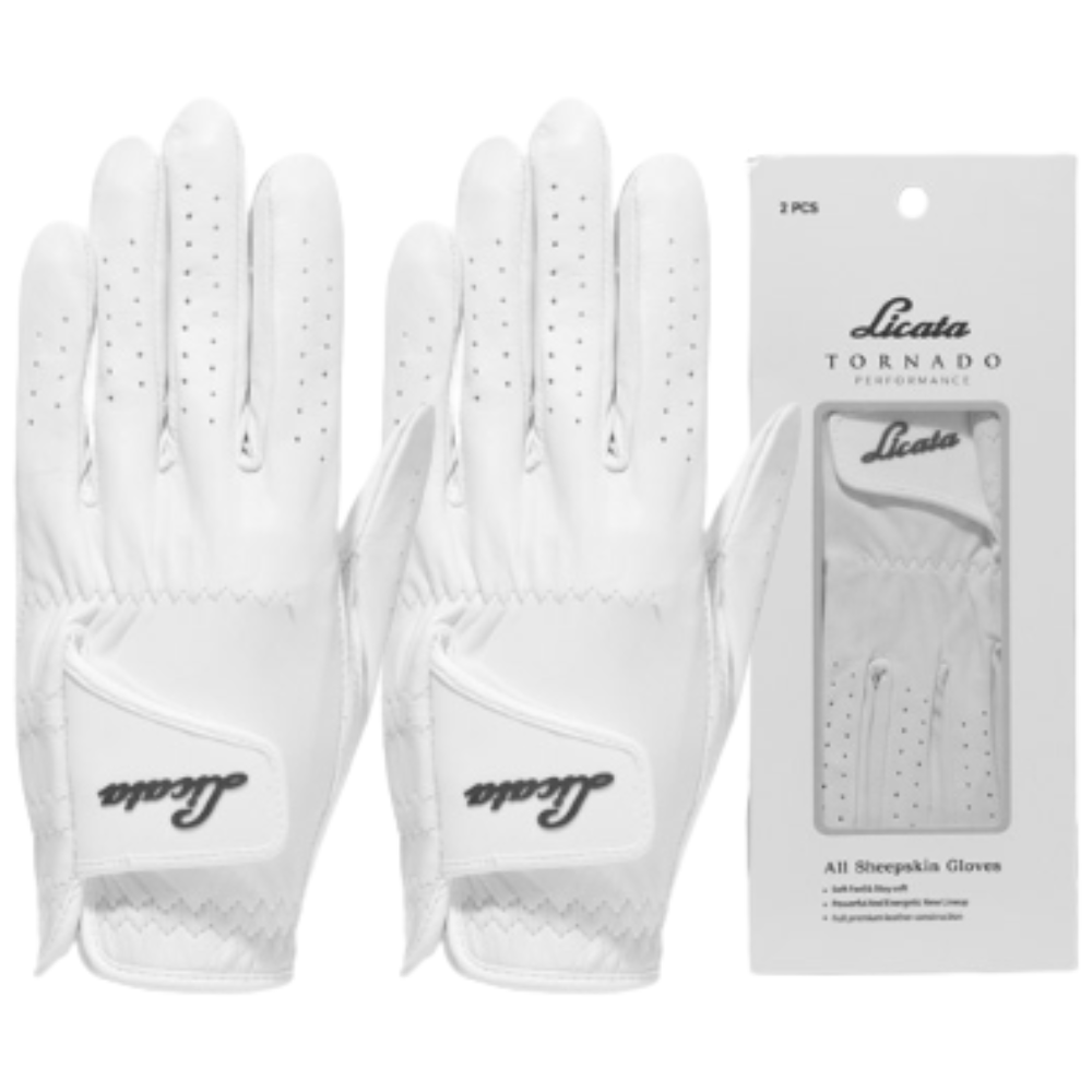 리카타 토네이도 퍼포먼스 에어홀 남성 왼손 여성 양손 골프장갑 고급양피 장갑 29,000원