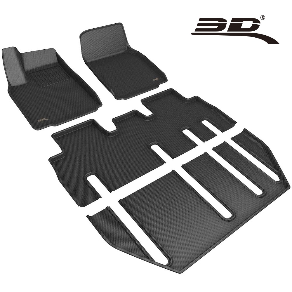 3D 카구 매트 TPE 카매트 테슬라 모델X 7인승 (21년FL이후-현재) TPE 차량용 바닥매트 363,500원