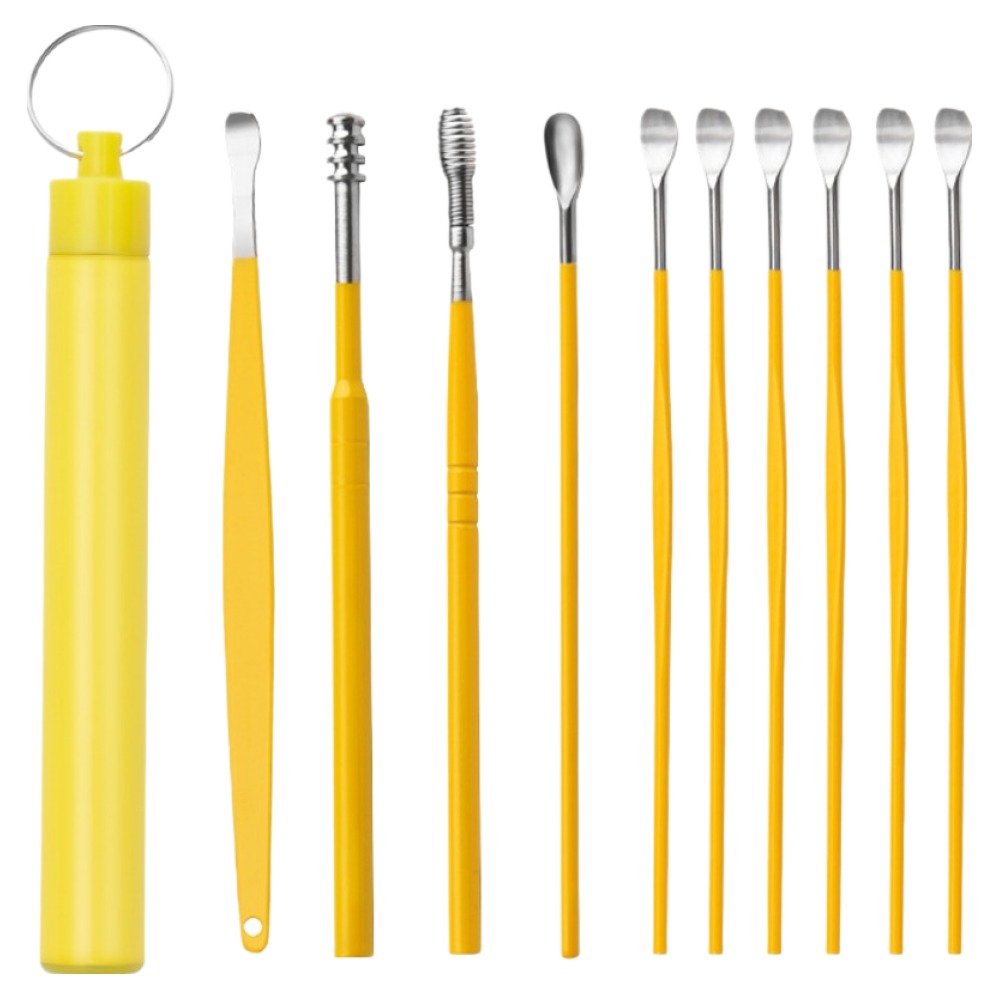 브랜디온 간편한 귀이개 10종 세트 옐로우 7,150원