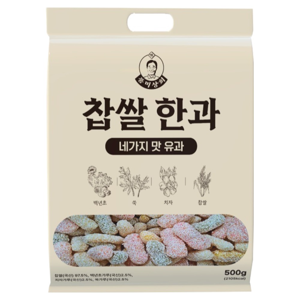 풍미상회 찹쌀한과, 500g, 1개 9,480원
