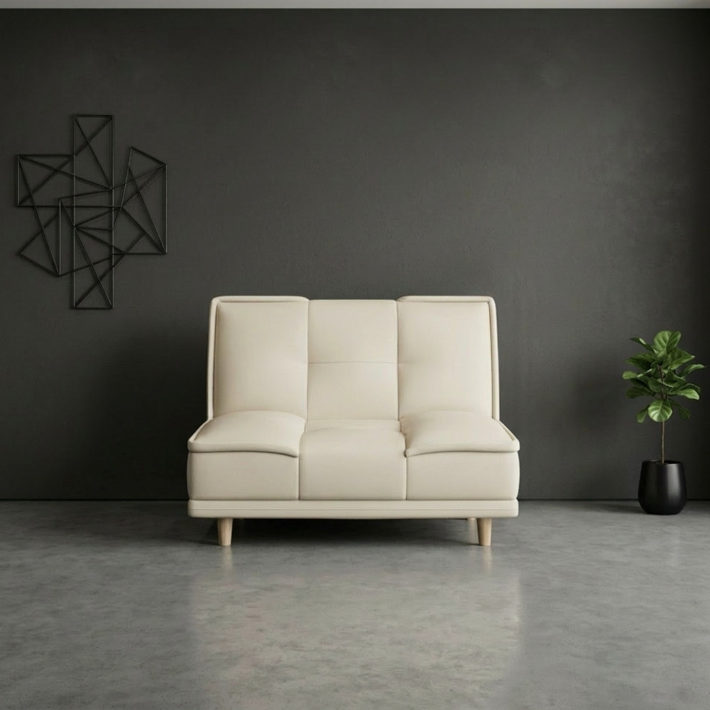 베아트룸 각도조절 1인용 미니 가죽소파 60cm BRL6, 아이보리 97,000원