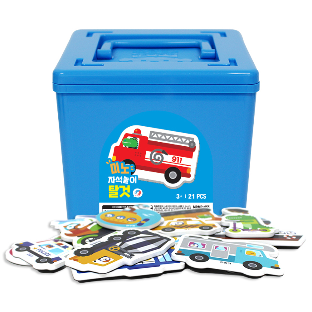 아리아띠 미노 자석놀이 자석학습보드, 탈것, 1개 18,400원