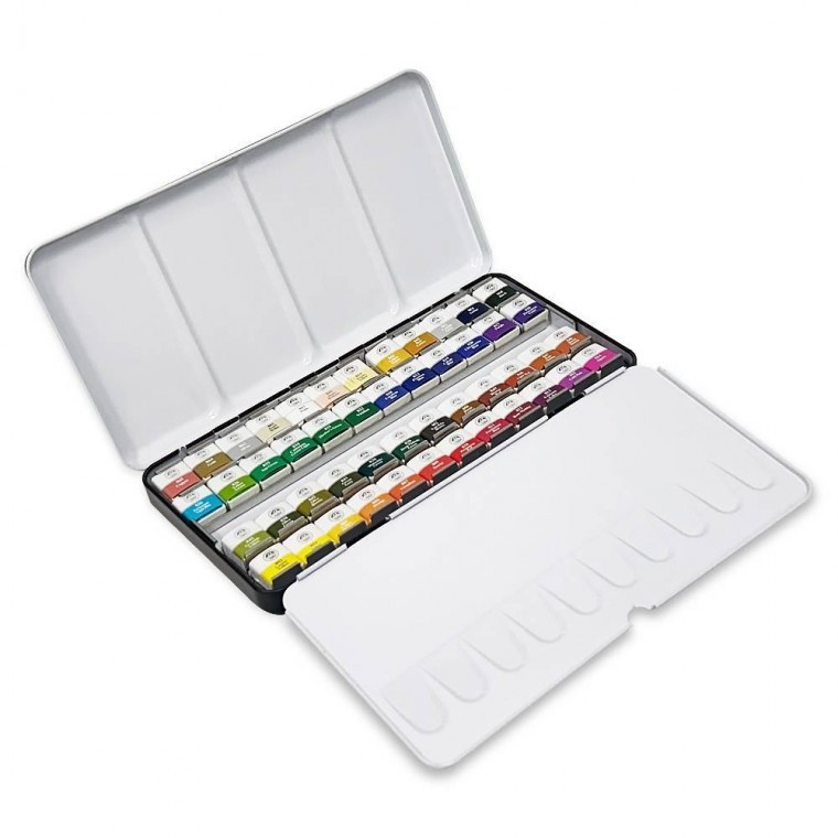 전문가용 고체물감 일체형팔레트 48색, 1g, 1ml 68,130원