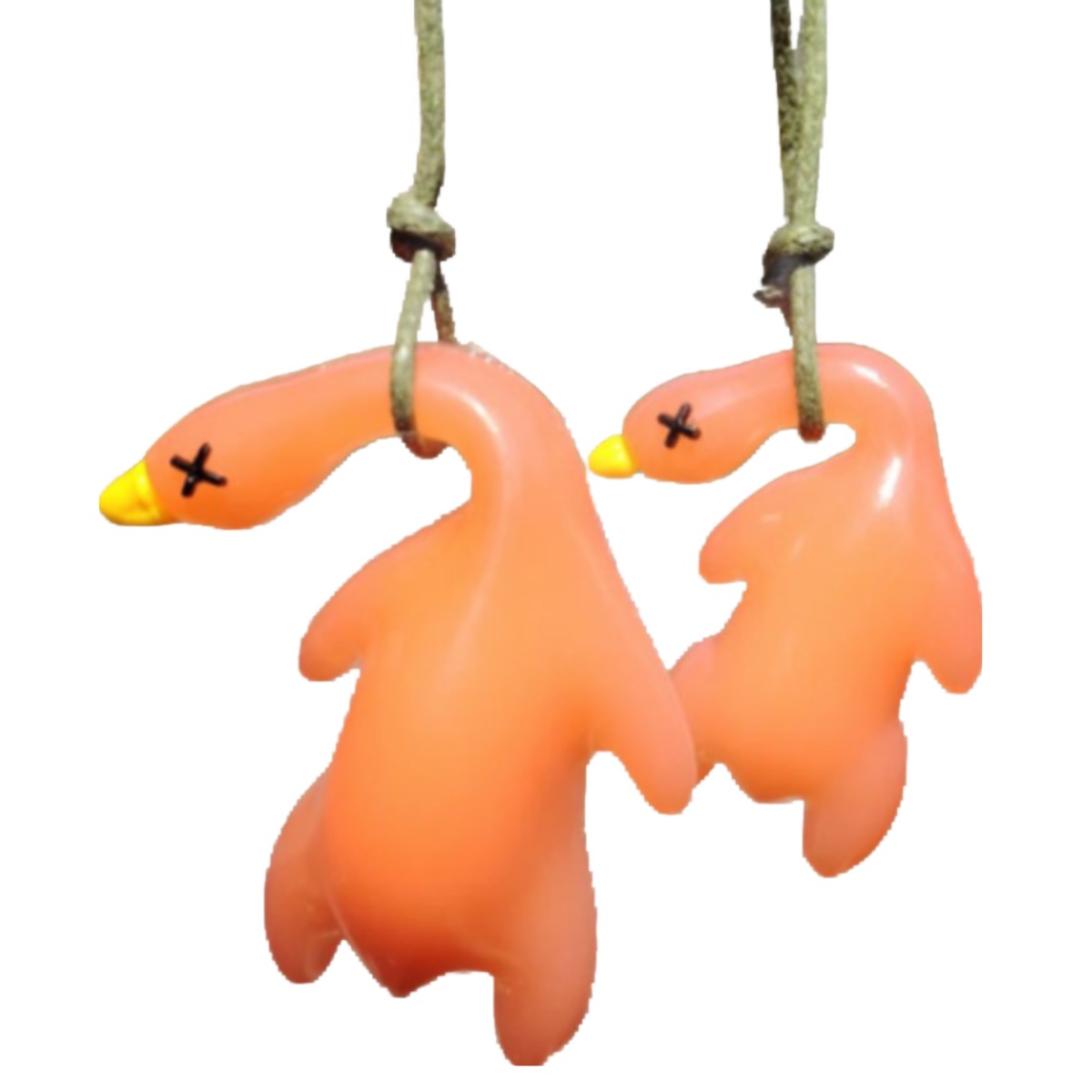 리빙릿 색이 변하는 자외선 오리 키링 UV 햇빛 반응 변색 키홀더 열쇠고리 18,230원