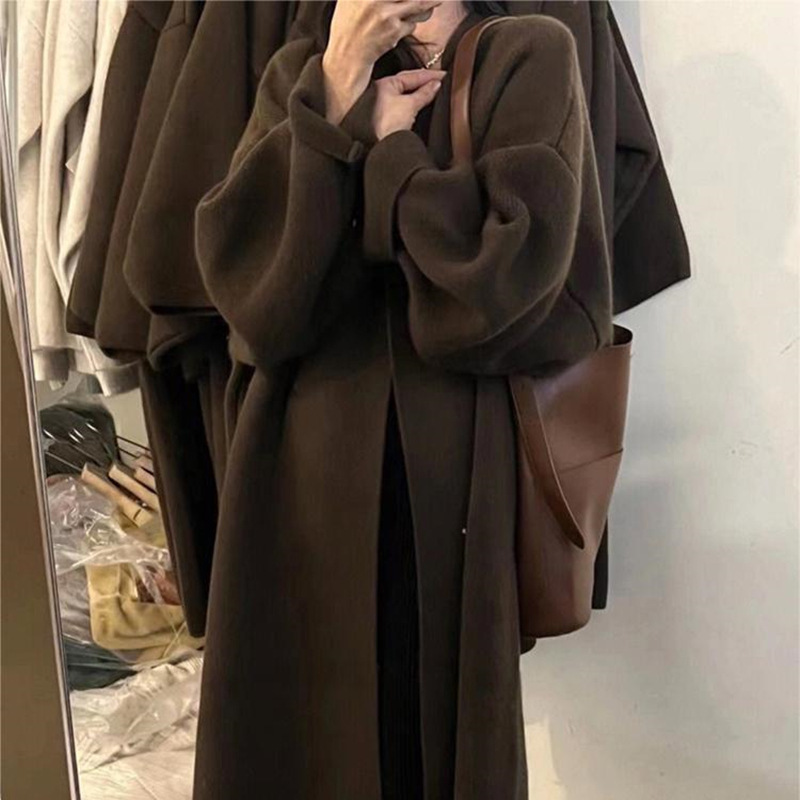 스타일닥터 여성 롱 스웨터 단색 가디건 코트 27,900원