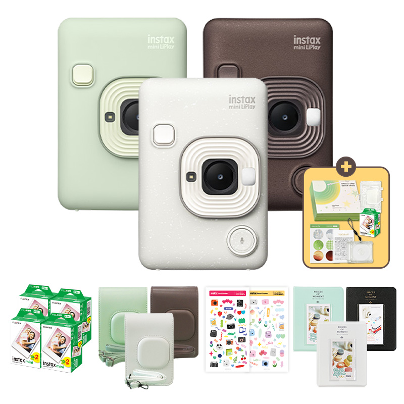 [C타입] 인스탁스 미니 리플레이 하이브리드 카메라+전용가방+필름80장+선물세트 368,200원