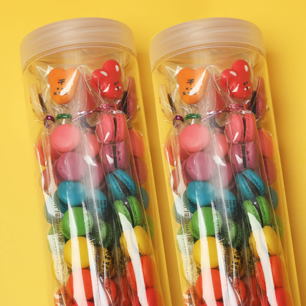 미니 마카롱 용기(7줄) 세트 겨울방학 졸업식 화이트데이 선물 답례품 어린이집간식 케이크장식 한입간식 홈베이킹 43,400원