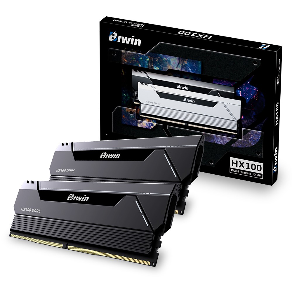[공식수입사] Biwin DDR5-6000 CL30 HX100 블랙 패키지 (64GB(32Gx2)) 코잇 1,149,000원