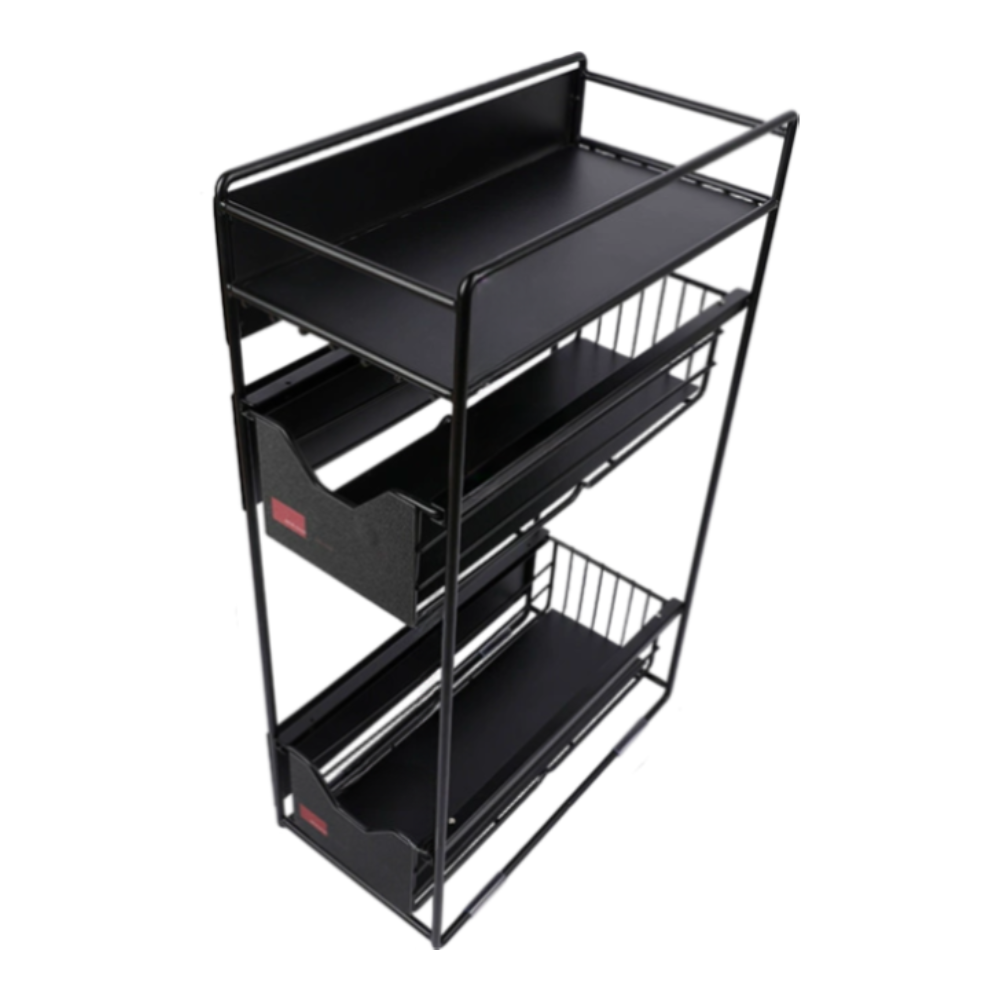 아르빙 무타공 다용도 세탁기 냉장고 현관문 자석 슬라이딩 선반 틈새수납 38,900원