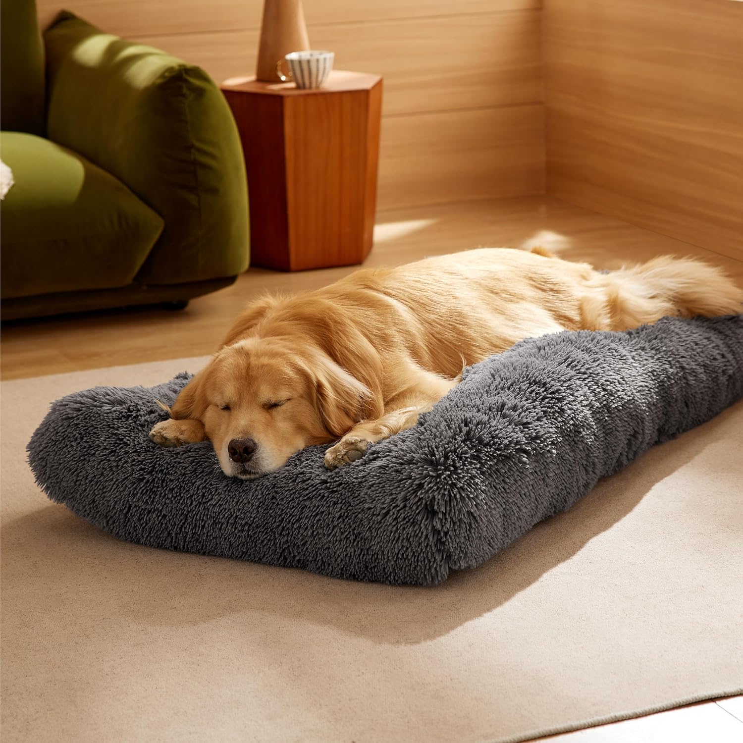 ULEPETS 겨울 따뜻하고 포근한 애완용 침대 강아지 매트 강아지 집 고양이 집, 1개, 다크그레이 13,000원