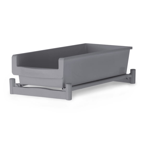 플라팜 슬라이딩 싱크인 선반 1단, 그레이, 1개 8,850원