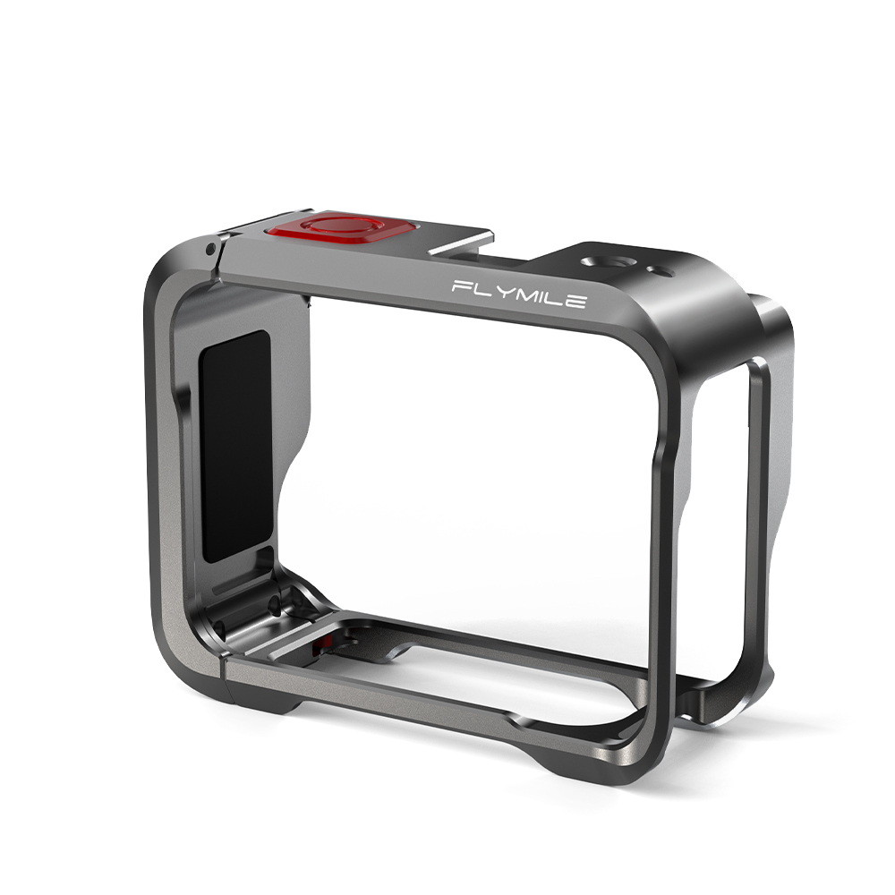 FLYMILE 인스타360 Ace Pro / Pro2 전용 2세대 알루미늄 케이지, 콜드슈 확장, 1개, Cage 43,500원