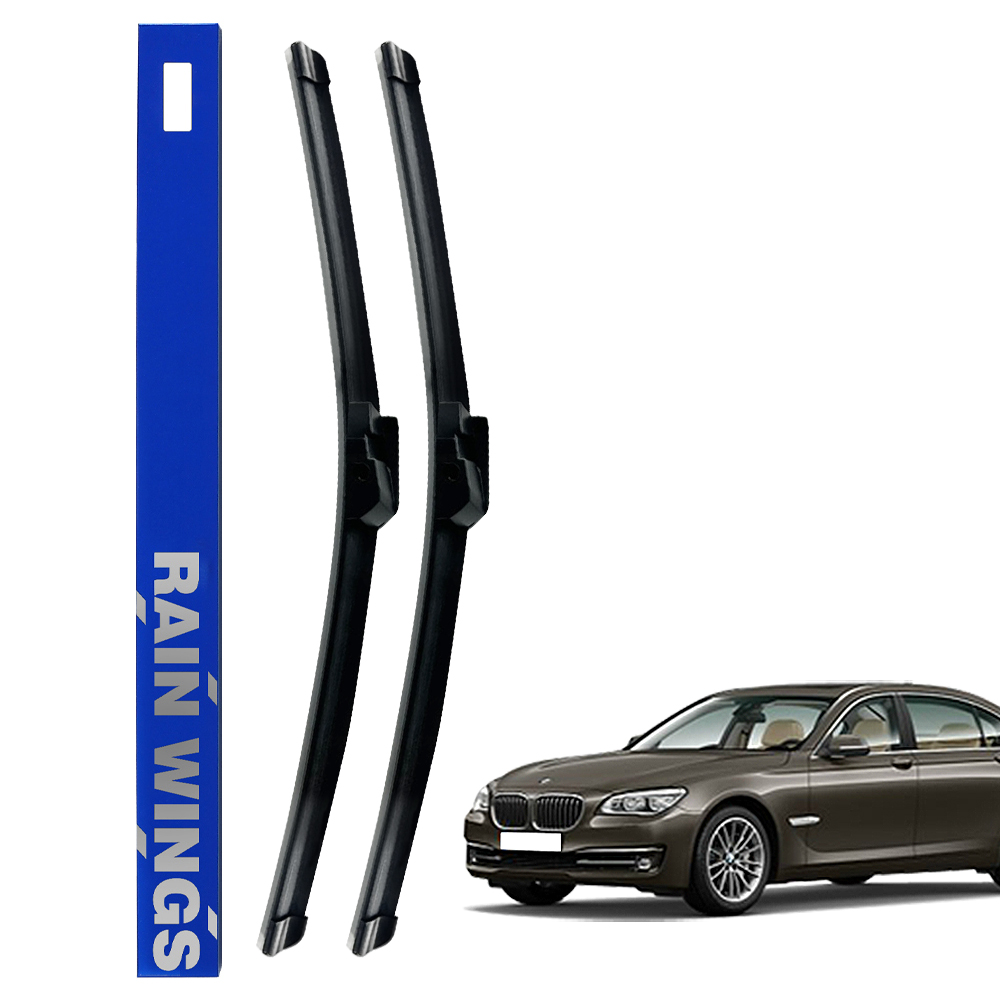 레인윙스 BMW 뉴 7시리즈 F01 F02 전용 호환형 플랫 와이퍼 10년~15년 09월 740i 750i 760i 730d 740d 숏바디 롱바디 가솔린 디젤 M스포츠 Li Ld, BMW 뉴 7시리즈 F01/F02(2010년~2015년) 21,900원