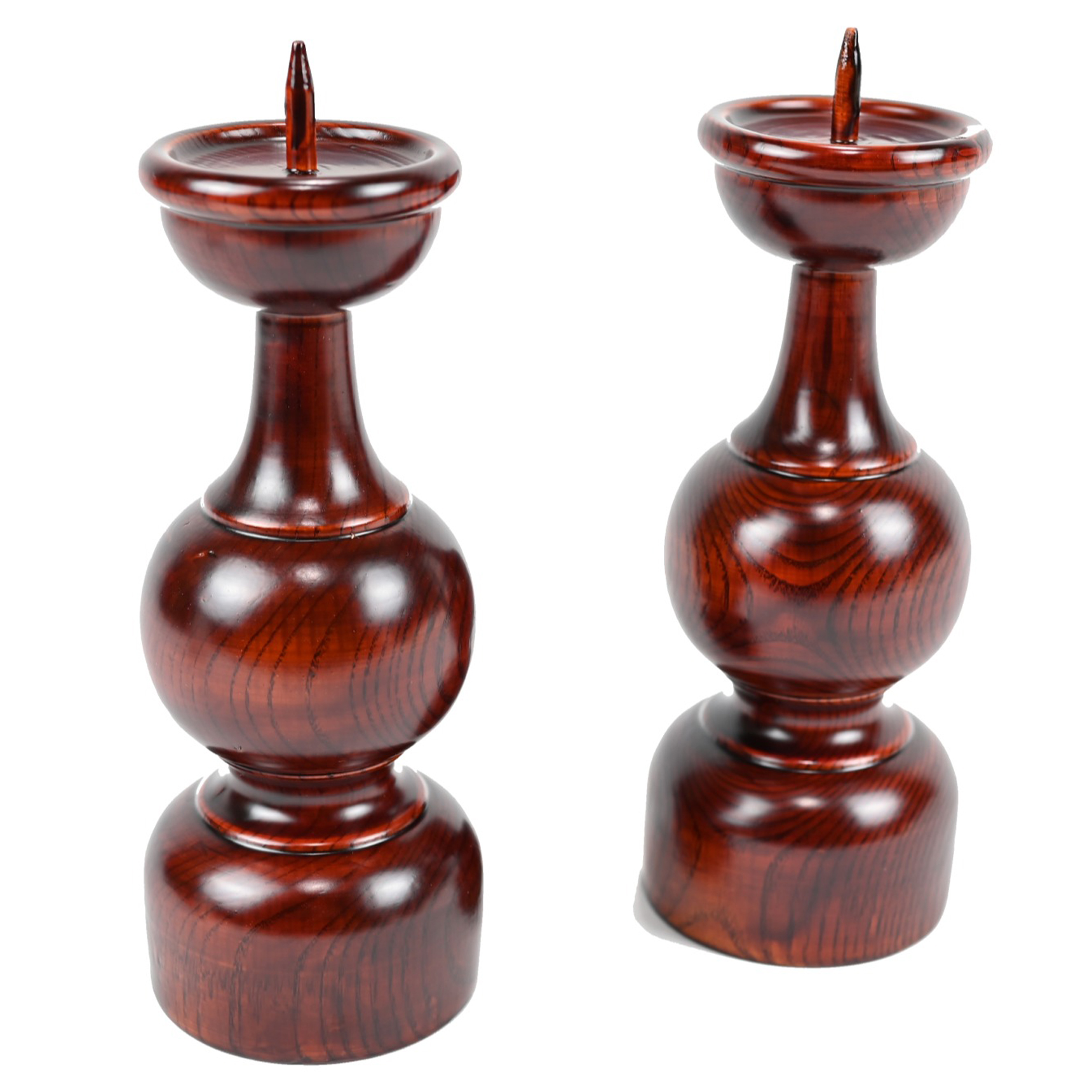 남원목기공예사 국산 문화재 물푸레 촛대 2p 25,500원