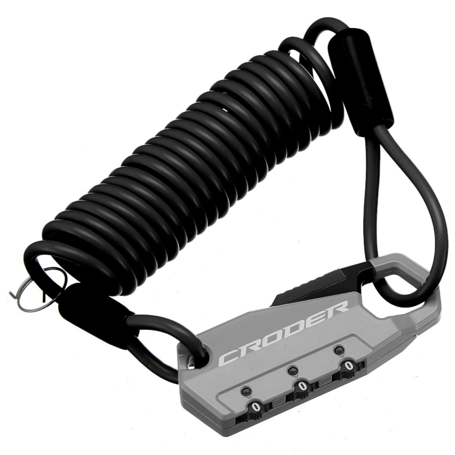 크로더 코일락 포켓락 미니락 자전거 자물쇠, 1개, 그레이 8,000원