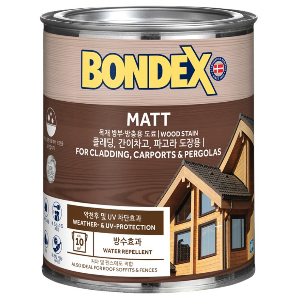 본덱스 방부 방충용 도료 750ml 21,000원