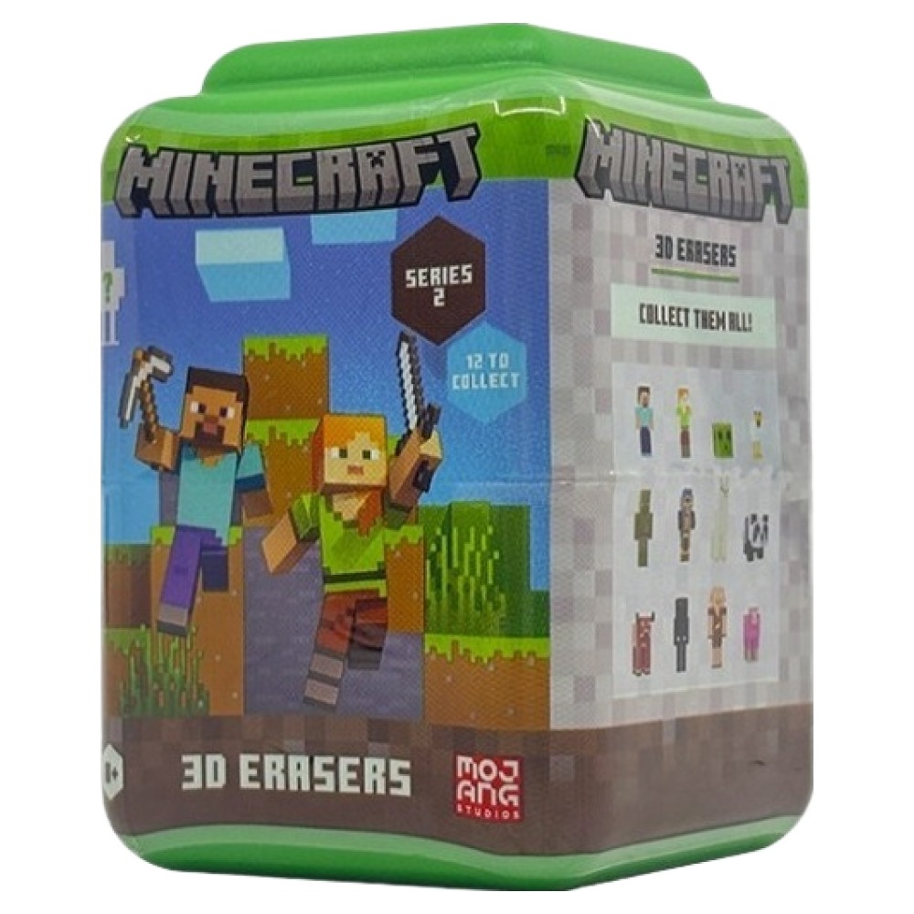 마인크래프트 캐릭터 3D 지우개 S2, 랜덤발송, 1개 6,770원