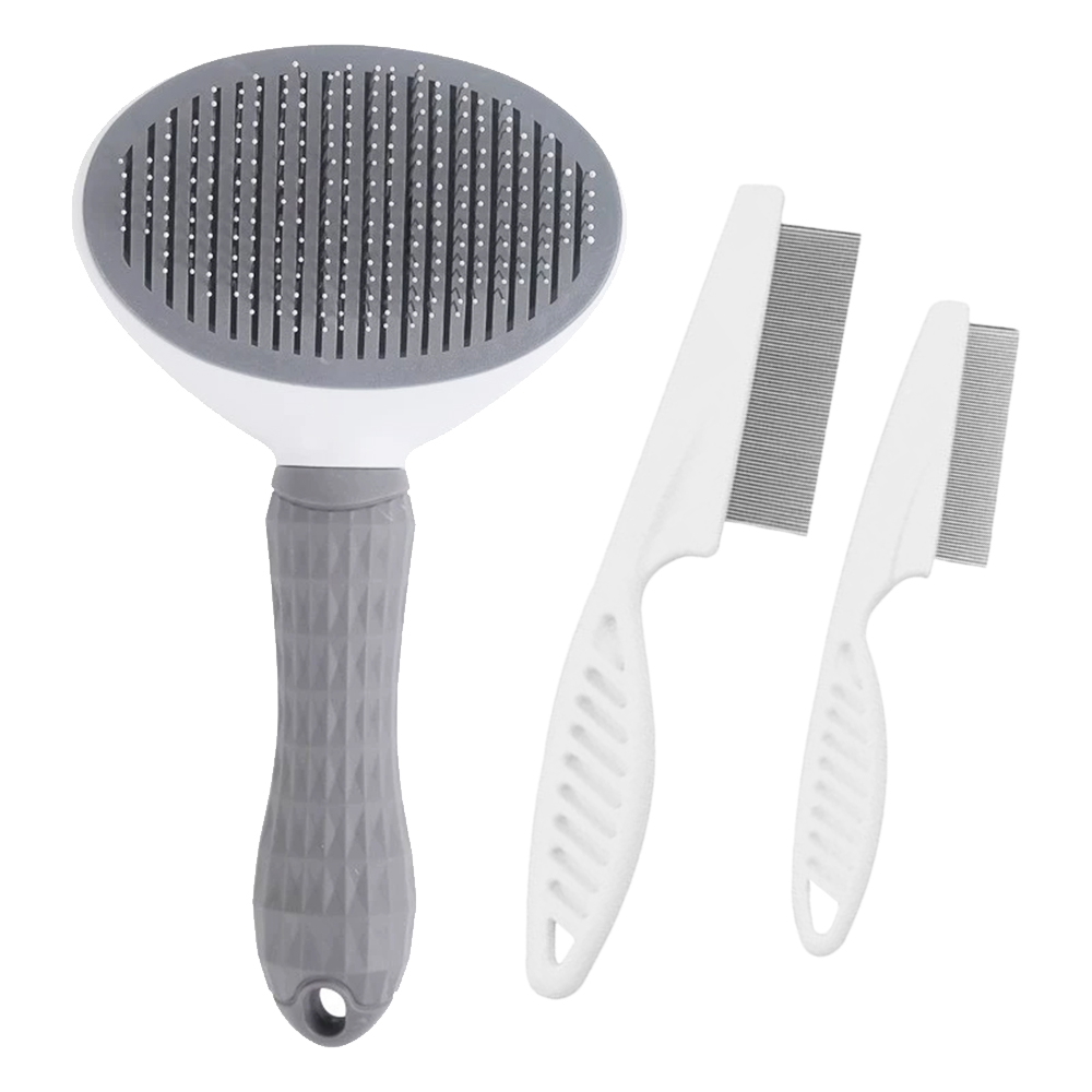 3in1 서온리 안아픈 고양이 강아지 죽은 털 제거 브러쉬 슬리커 7,700원