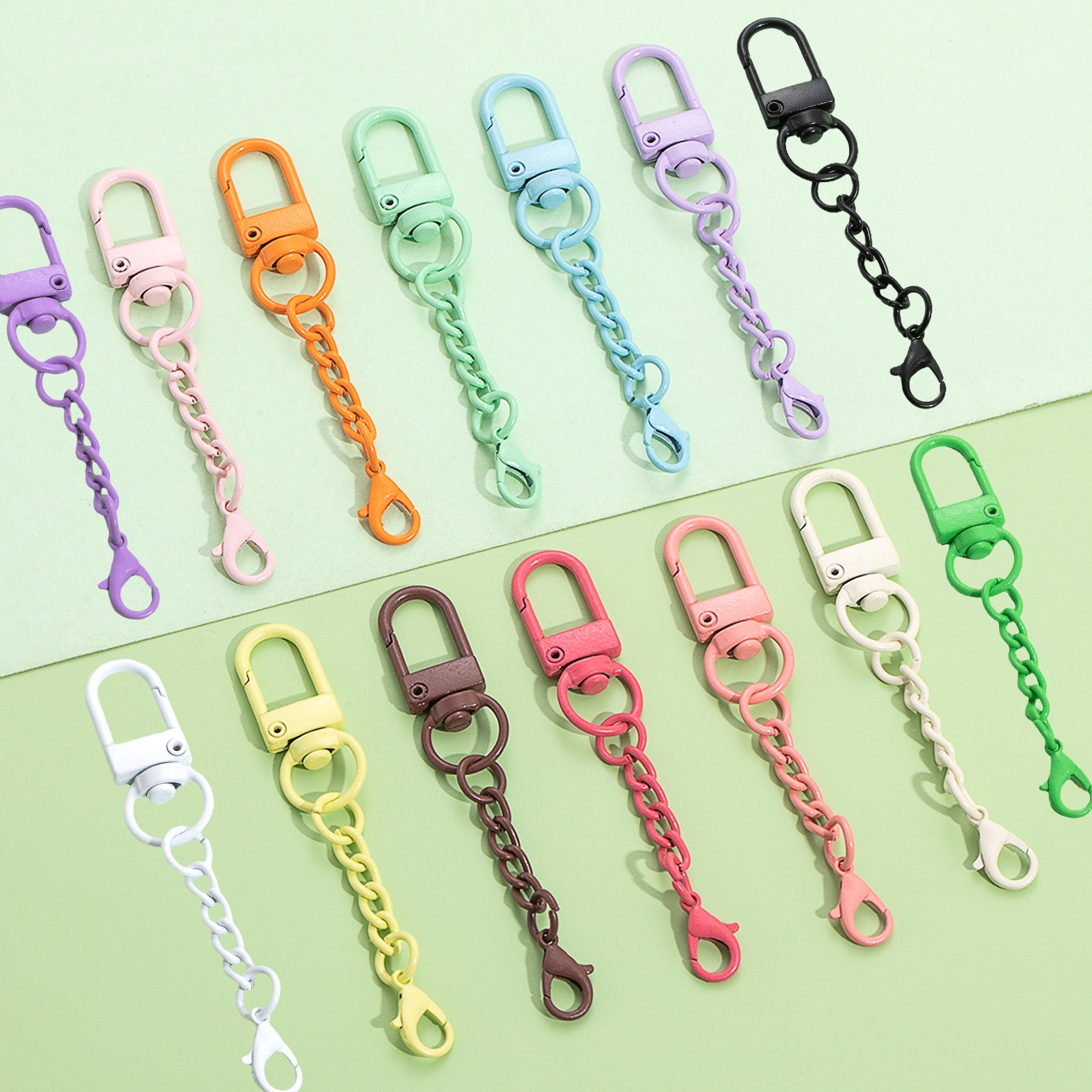 칼라 열쇠고리 열쇠키링 20pcs 7,500원