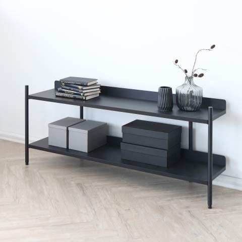 [두닷] 피랙 누보 선반장 2단_블랙오크, 블랙오크 116,000원